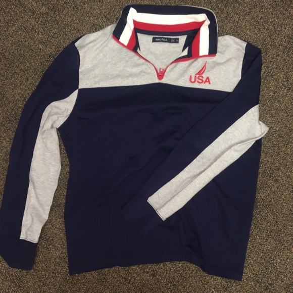 Nautica USA 1/4 zip - Picture 1 of 2